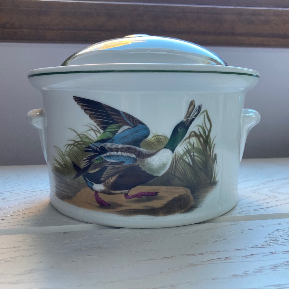 L Lourioux Fireproof Porcelain Le faune Decor Nancay